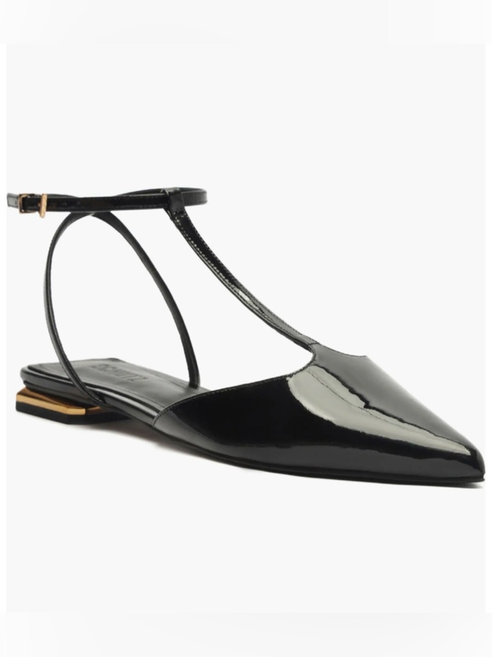 SCHUTZ Allure T Patent flat.